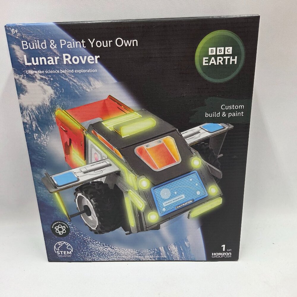 BBC Earth Luner Rover Build and Paint Your Own Luner Rover Kit STEM